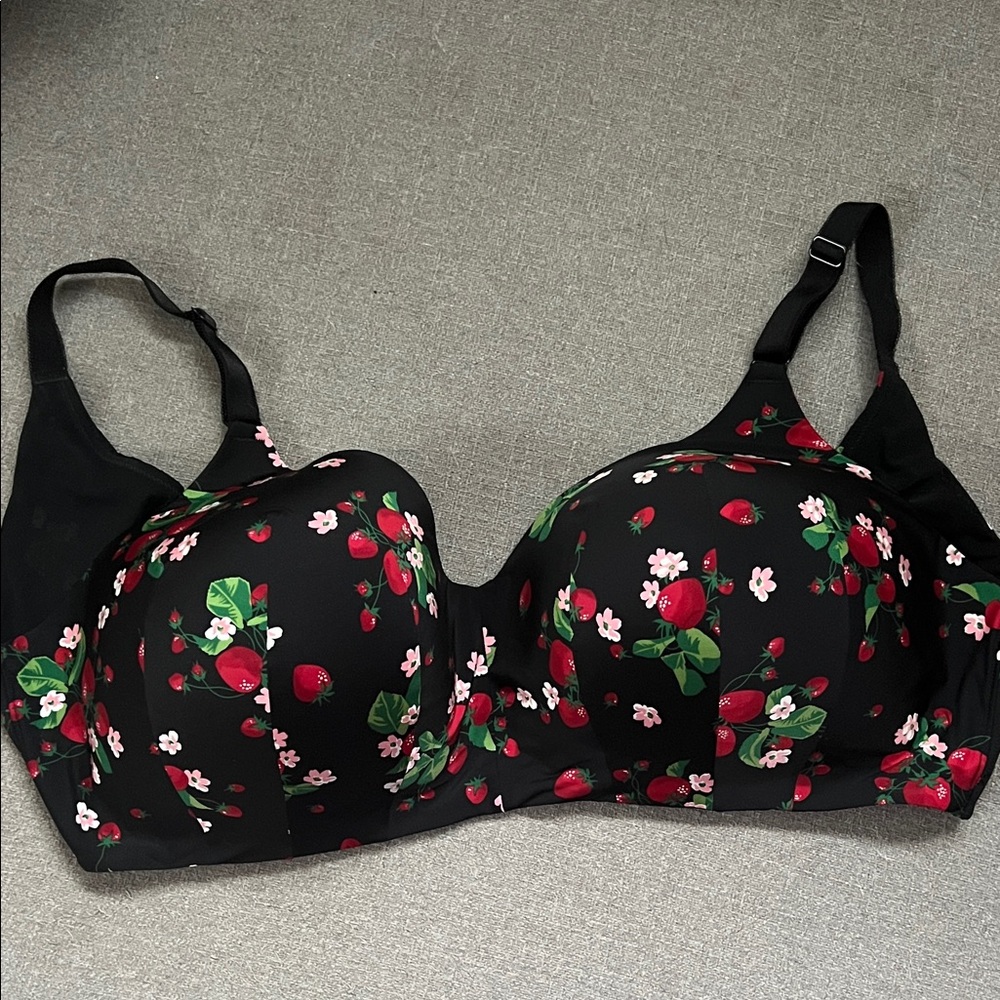 TORRID CURVE Strawberry Flower Bra | 40G